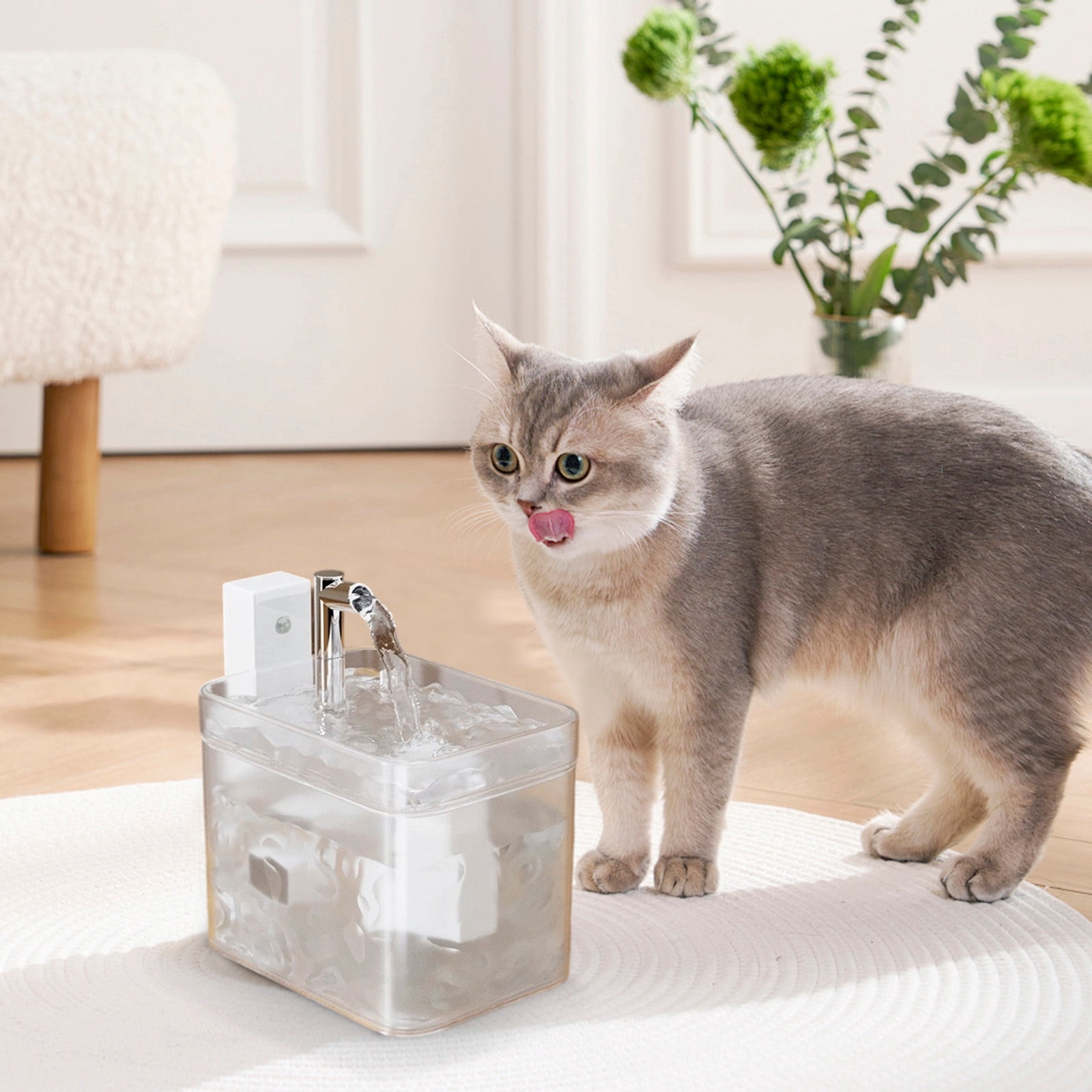 Advanced Triple Filtration Automatic Pet Water 2025 Model Large Capacity Dispenser with Quiet and LED Indicator for Hydrated Cats Dogs