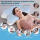thumbnail image 4 of Almohada Memory Foam, Almohada Cervical para Aliviar el Dolor de Cuello, Almohada Ortopédica para Quienes Duermen de Lado, Boca Arriba y Boca Abajo, con Funda de Almohada, 4 of 7
