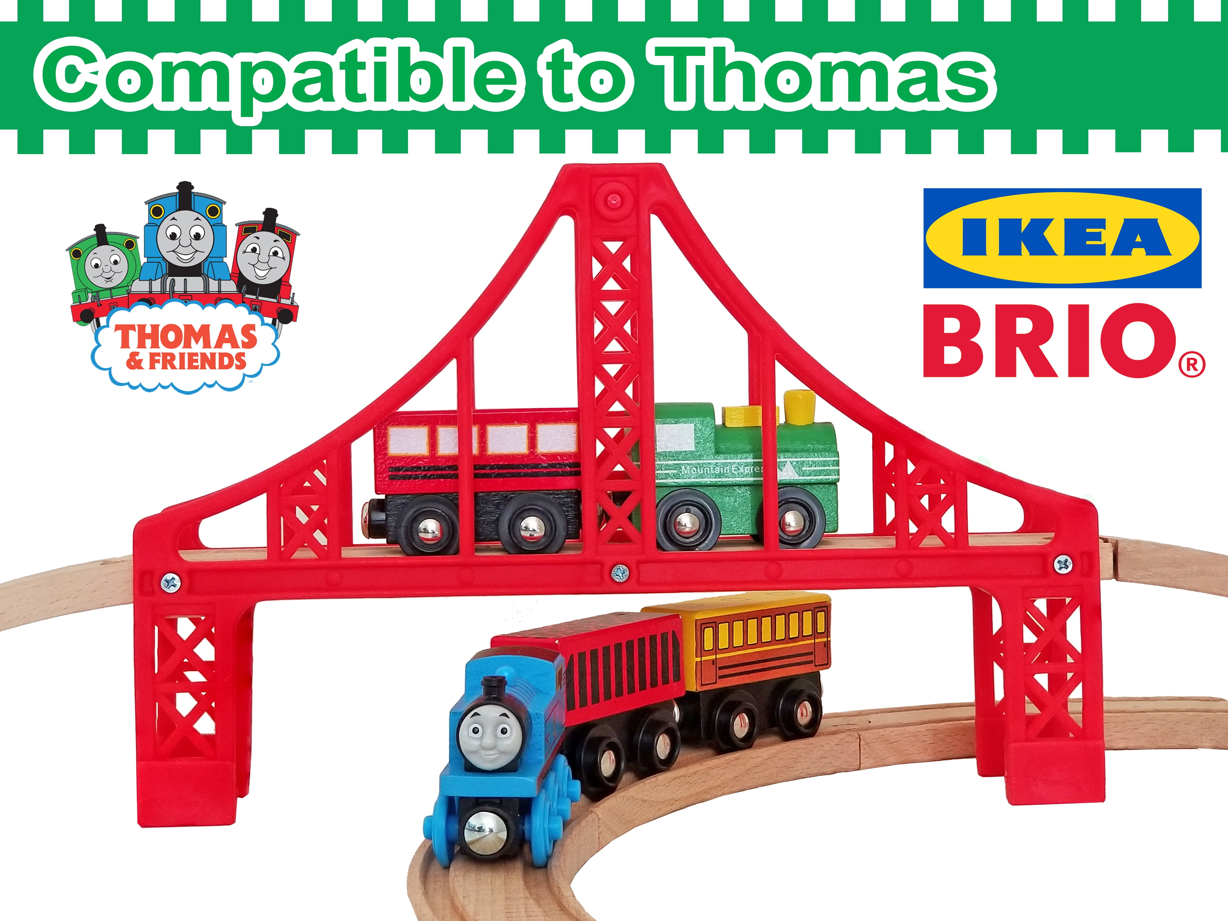 ikea train tracks compatible with thomas
