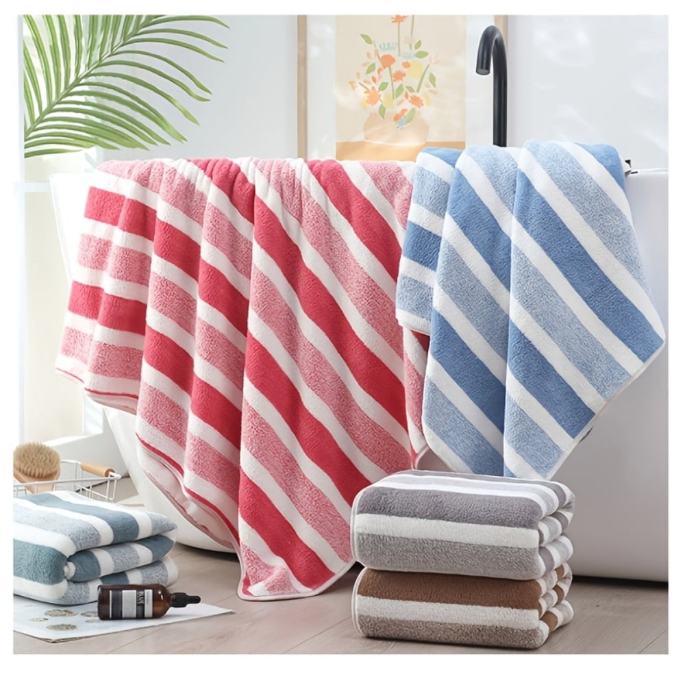 Microfiber ultra-soft and highly absorbent bath towel set (1/2 piece, 27 x 54 inches),Super Absorbent and Fast Drying, light and fast drying, suitable for body, sports, yoga, SPA, fitness