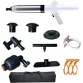 thumbnail image 5 of High Pressure Toilet Plunger Air Drain Blaster Kit White Handle- Unclog Toilets, Kitchen Sinks, Shower Drains, and Pipes with Ease - Bonus Drain Snake Included, 5 of 6