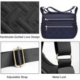 thumbnail image 3 of Bolso bandolera multifuncional, moderno y casual, de tela oxford de nailon., 3 of 5
