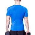 thumbnail image 3 of Uccdo Men's Compression Baselayer Athletic Workout T Shirts, 3 of 5