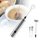 thumbnail image 5 of Espumador de leche eléctrico, herramienta licuadora de alimentos, Mini batidor de huevos inalámbrico de 3 velocidades, mezclador de bebidas para café, Plata Sunnimix Espumador de leche eléctrico, 5 of 5