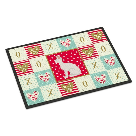 Sphynx #3 Cat Love Indoor or Outdoor Mat 18x27 CK5796MAT