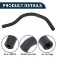 thumbnail image 4 of Manguera del radiador Unique Bargains Manguera de calefacción del radiador Manguera de salida del radiador No.2546926102 para Hyundai Accent 2001-2011 1.6L Gas Tubo de refrigerante de goma Negro 1 Pc, 4 of 6