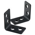 thumbnail image 2 of Código de ángulo de acero inoxidable Soporte de ángulo recto de 90 grados Soporte de hierro en forma de L Soporte de placa de capa de soporte de hierro triangular Conector de muebles, 2 of 5