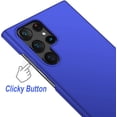 thumbnail image 4 of Case for Samsung Galaxy S23 Ultra Phone Case Protective Slim [Defend from Scratch/Slip/Drop/Fingerprint] Matte PC Hard Minimalistic Phone Cover for Samsung Galaxy S23 Ultra-Blue, 4 of 12