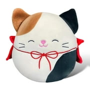 Squishmallows Official Kellytoy Cam Cat Vampire 12 Inch Plush - Calico Cat - Halloween Squad Stuffed Animal Toy Pillow