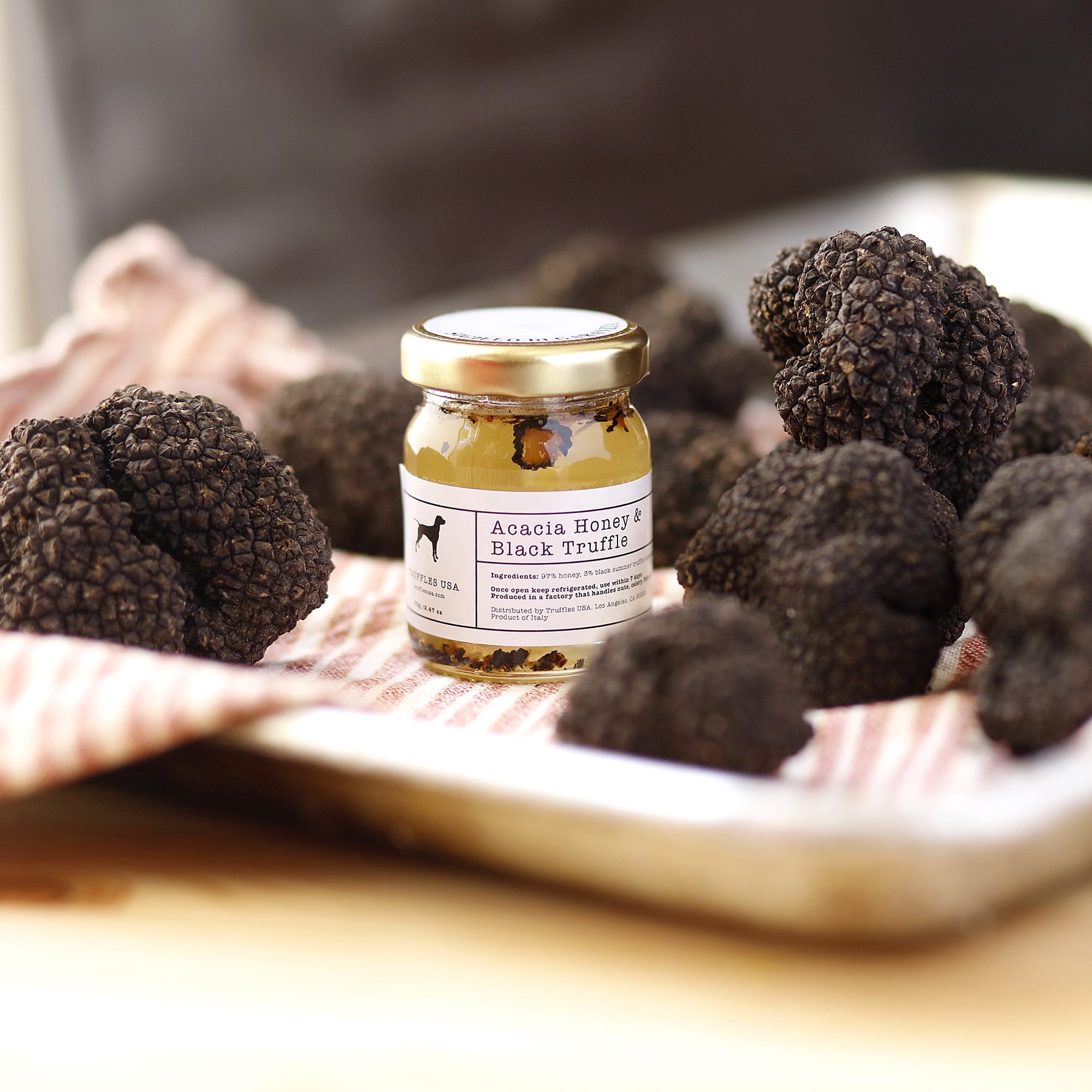 TRUFFLES USA Acacia Truffle Honey 2.47oz 70g Product of Italy