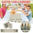 thumbnail image 1 of Yhmxh Easter Decorations Easter Gnome Table Runner Spring Family Bunny Carrot Table Cloth Dining Decor Easter Decor Easter Gifts, 1 of 7