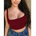 thumbnail image 3 of Women‘s Spaghetti Strap Crop Top, 3 of 4