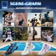 thumbnail image 6 of Men Basketball Shose Breathable Fashion Sneakers Non Slip Sport Shoes, 6 of 13