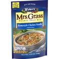 thumbnail image 3 of Wyler's Mrs Grass Home-style Chicken Noodle Hearty Soup Mix Pouch, 5.93 oz (Pack-4), 3 of 8