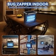 thumbnail image 7 of Solar Zapper Outdoor Indoor  4000mah Rechargeable Portable Fly 4500v Electric Mosquito Killer With Panel Sensor & 10ft Extension Cord Waterproof For Patio Camping Home Backyard, 7 of 7