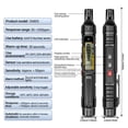 thumbnail image 2 of Detector Gas Fugas Natural Con Alarma Visual Y Sonora, 2 of 9