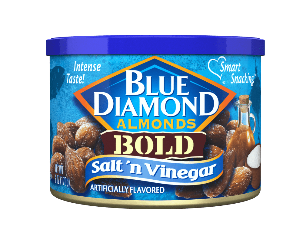 Blue Diamond Bold Salt n Vinegar Almonds 6 oz - 5 Pack