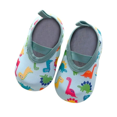 

AnuirheiH Baby Kids Boys Girls Animal Prints Cartoon The Floor Socks Barefoot Socks Non-Slip Shoes Clearance