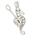 thumbnail image 3 of Seahorse Pendant 16" Necklace Set Love Pearl Kit, Unisex Teens and Adults, Silver Color, 3 of 6