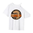 thumbnail image 3 of Camiseta para mujer de verano con cuello redondo para vacaciones, oficina, senderismo, viajes SG, 3 of 7
