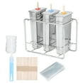 thumbnail image 2 of Reusable Ice Cream , Ice Popsicle Molds, Stainless Steel Kitchen For Home, 2 of 8