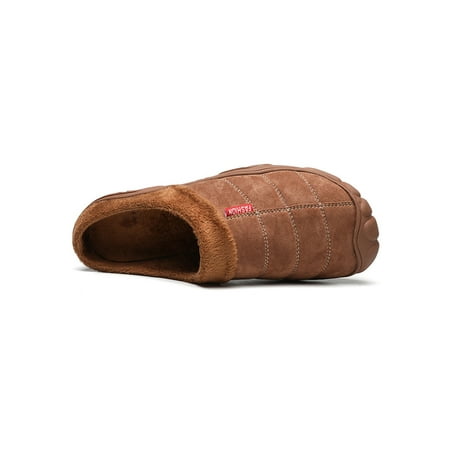 

Audeban Mens Cozy Slippers Slip On Warm House Shoes Indoor/Outdoor Size 6.5-12