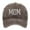 A-Coffee179, variant on Hats MOM Embroidered Printed Custom Round Top Design Unisex Baseball Twill Curved Visor Solid Color Caps Headwear
