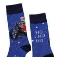 thumbnail image 2 of Novelty Socks Motorcycle Socks Cotton Santa Izzy & Oliver 6010752, 2 of 3