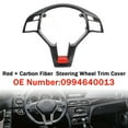 thumbnail image 1 of Housse de Volant Aspect Carbone pour Mercedes Benz C-Class W204 C63 AMG, 1 of 13