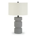 thumbnail image 4 of Evelyn&Zoe Traditional Concrete Table Lamp, 4 of 9