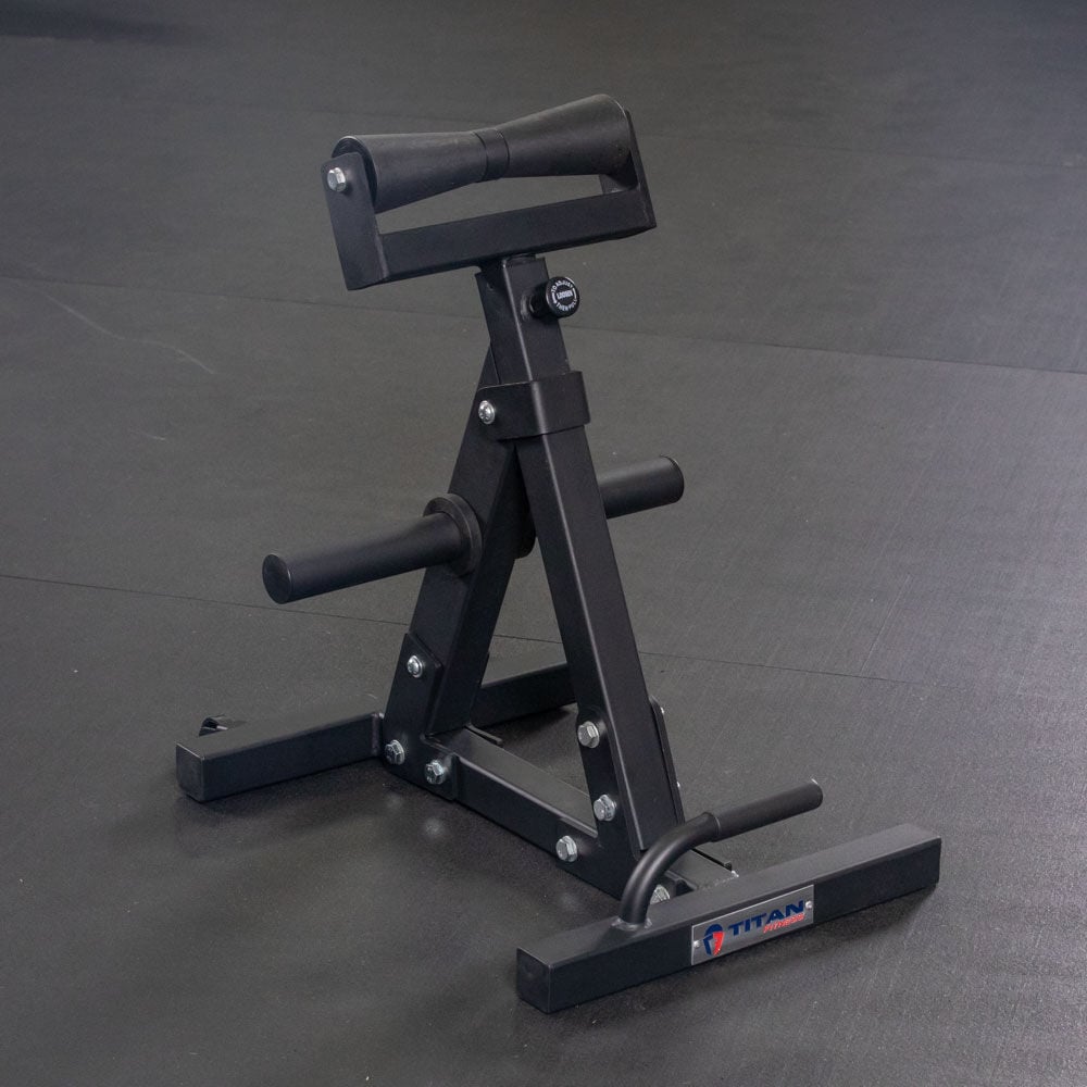 Titan Fitness Rackable Landmine Stand With 50mm Weight Plate Holders Titan Fitness Rackable Landmine Stand With 50mm Weight Plate Holders