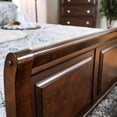 thumbnail image 4 of Furniture of America Glinda Wood California King Sleigh Bed in Brown Cherry, 4 of 4