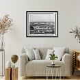 thumbnail image 4 of Historic Framed Print, A View across the harbour. below small bridge, 17-7/8" x 21-7/8", 4 of 9