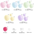 thumbnail image 3 of Pastel Balloons Arch Garland Kit, Easter Balloon for Bunny Hunt Shower Birthday Spring Rabbit Daisy Egg Party Decorations, 3 of 4