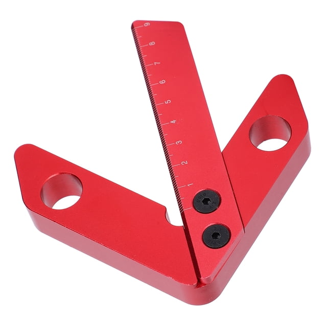 45/90 Degree Center Finder Scriber Aluminum Alloy Line Gauge Woodworking Measuring Tool