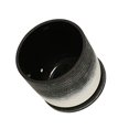 thumbnail image 2 of Sagebrook Home Ceramic 6" Planter W/ Saucer, Black, 2 of 2