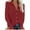 Red, variant on IROINNID Shirts for Women Long Sleeve Causal Button Down Blouse Long Sleeve Fall T-Shirt Summer Tops,Navy
