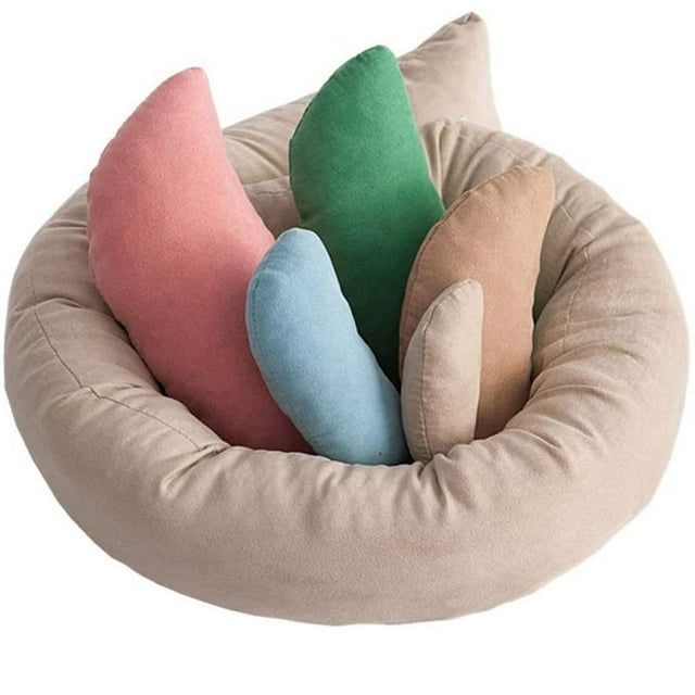 Mefallenssiah 6Pc Newborn Baby Photo Props Filler Stick Posing Props Baby Pillows