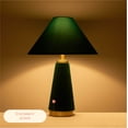 thumbnail image 7 of Beautiful Thyme Green Velvet Table Lamp by Drew Barrymore, 19" H, 7 of 7