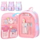 thumbnail image 2 of Mochila escolar de estilo princesa para niños, gran capacidad, cremallera de puerta abierta, protección de descompresión, cresta impermeable Fivean unisex, 2 of 2