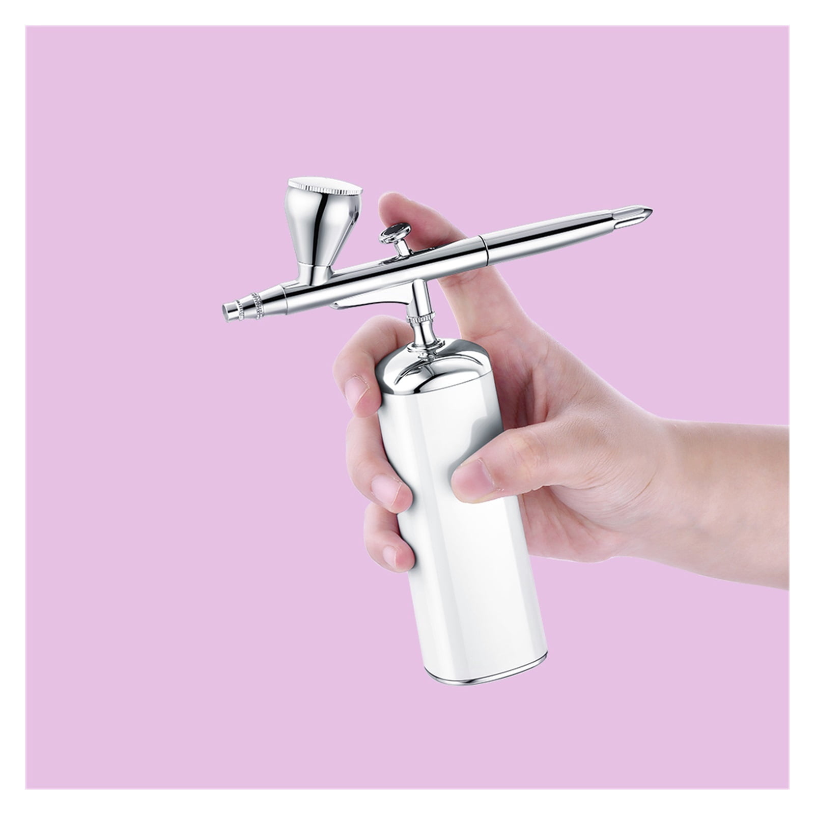 Cordless Airbrush Kit Portable Handheld Air Brush Gun for Makeup Cake Decoration Model Coloring Manicure Tattoo Art Drawing ,Ingeniously Designed