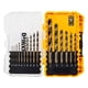 thumbnail image 1 of Juego de brocas DEWALT DW1176, color negro oxidado, 16 piezas, 1 of 8