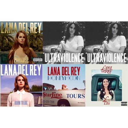 Born To Die & Paradise & Ultraviolence & Ultraviolence & Honeymoon & Lust For Life [CD Bundle]
