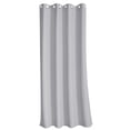 thumbnail image 1 of Flmtop Grommet Curtain Solid Color Waterproof Polyester Sun Blocking Floor Drape for Outdoor, 1 of 10