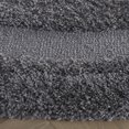 thumbnail image 3 of SAFAVIEH Florida Mason Bordered Shag Area Rug, Grey, 3' x 3' Round, 3 of 11