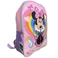 thumbnail image 3 of Cute Cartoon Character Minnie Mouse Kids Backpack 15 Inch, Lightweight School Bag for Girls, Toddler Preschool Travel Backpack with Top Handle (No Side Pocket), 3 of 4
