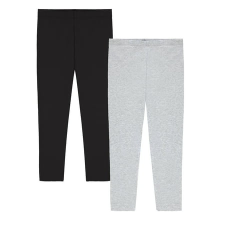Oshkosh Capris - Popular Girl's Cotton Capri Crop Leggings - 2 Pack