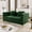 Green_Velvet, variant on Wiilayok 79" Velvet Loveseat Sofa,3 Seater Sofa Couch with Deep Seat,Gold Leg,Upholstered Cloud Sofa Couches for Living Room,Bedroom, Apartment,Black