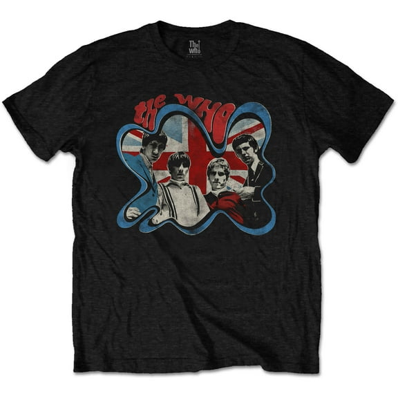 The Who Unisex T-Shirt Groovy Border (Small)