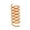 Orange, variant on Pet Colorful Spring Cat Tube Toy Bouncing Interactive Self Entertainment Large Dog Indestructible Glow in The Dark Dog Chew for Large Dogs Soft Dog for Chewers Dog for outside Puppy Puzzles Large